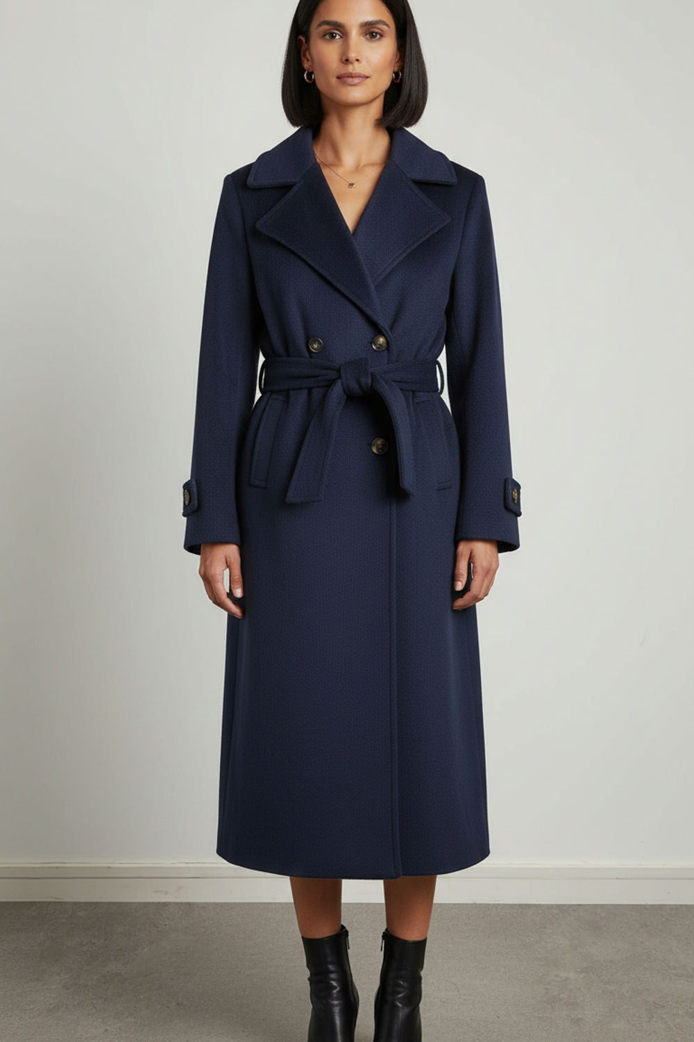 Belted Longline Coat