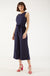 Layla Longline Culotte Jumpsuit in Navy