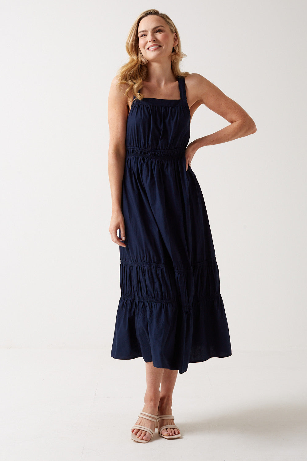Mist Maxi Dress in Navy