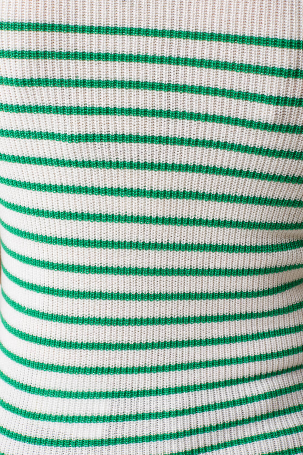 New Lexsun Knit Jumper in Green Stripe
