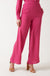 Nova Wide Leg Trousers in Pink