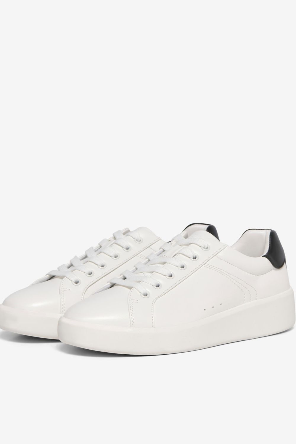 Soul Trainers with Chunky Sole in White