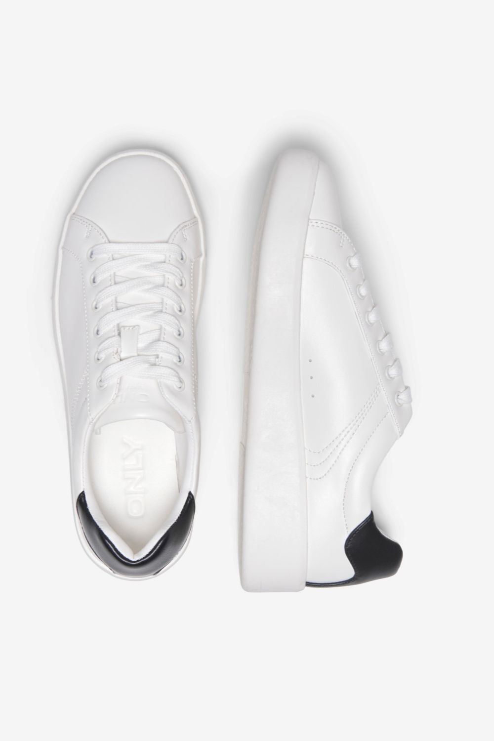 Soul Trainers with Chunky Sole in White