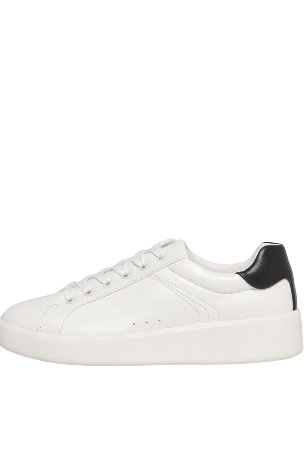 Soul Trainers with Chunky Sole in White
