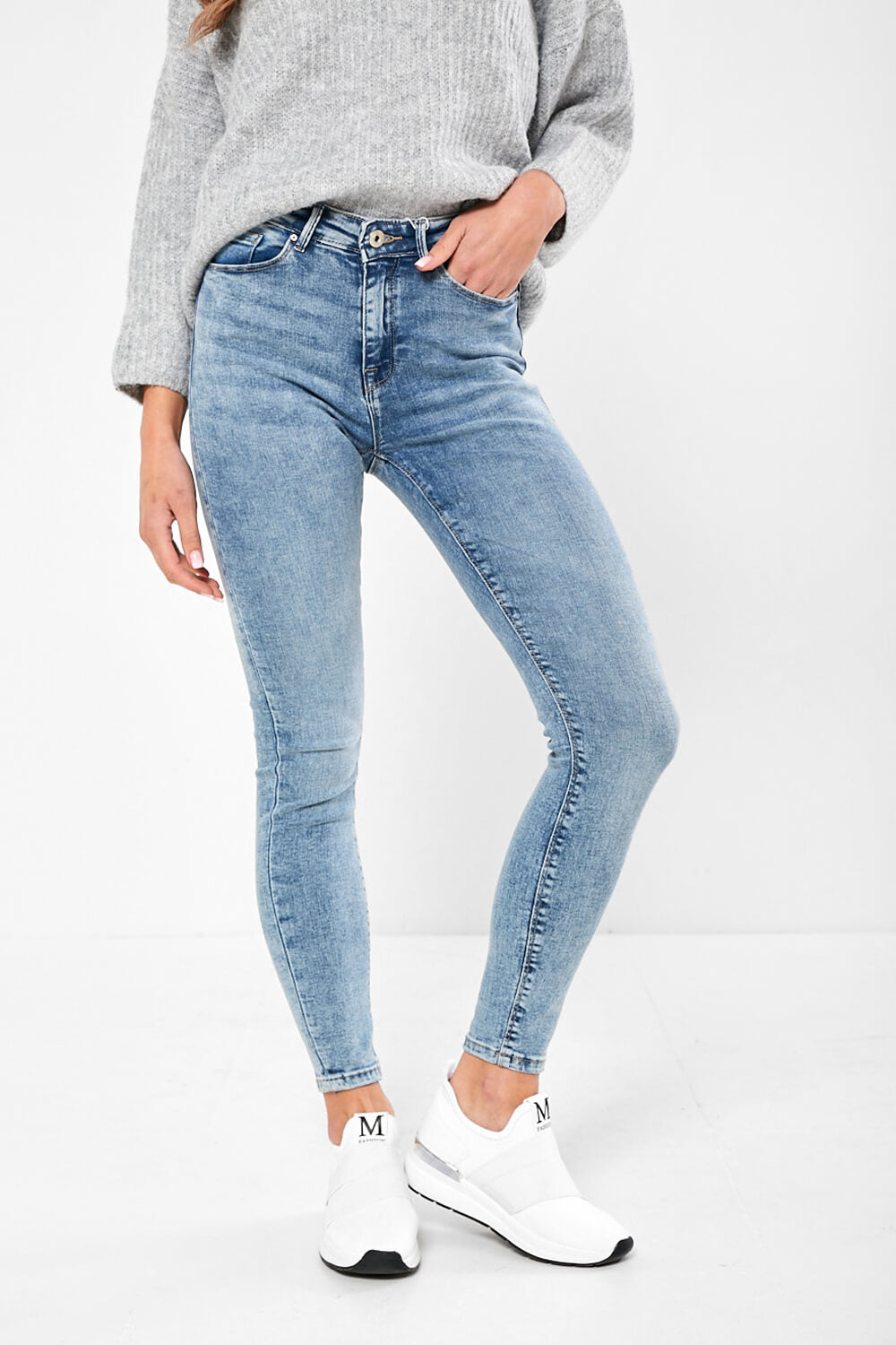 Paola High Waist Skinny Jeans