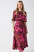 Tina Print Midi Dress in Pink