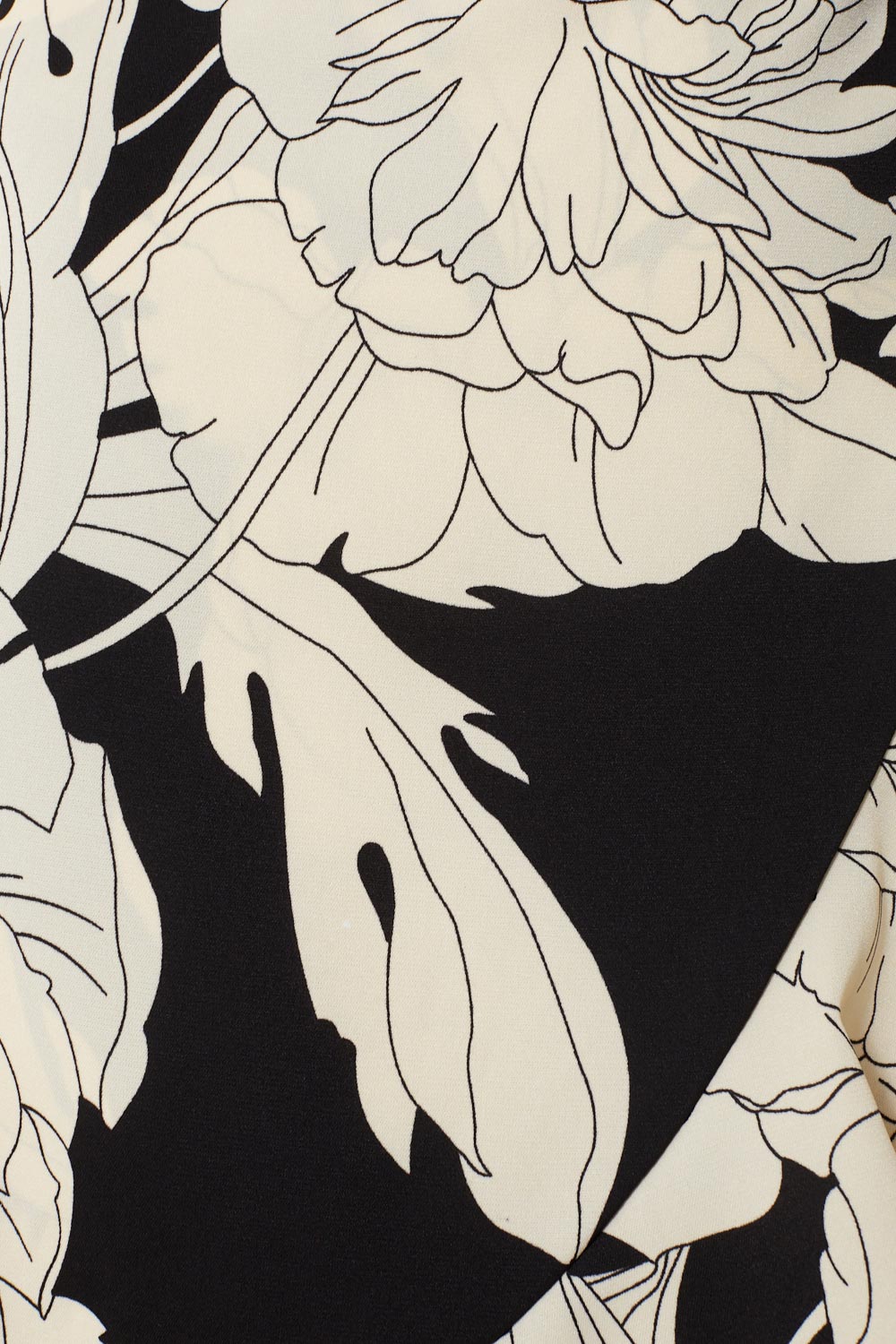 Keyla Floral Belted Short Dress in Black