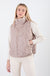 Margot Quilted Gilet In Stone