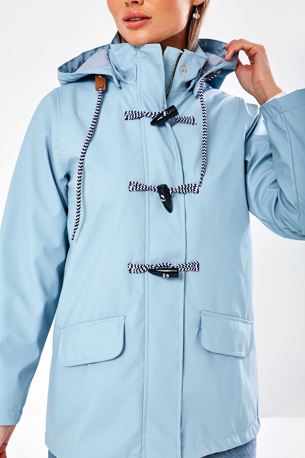 Josh Raincoat in Light Blue