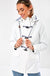Josh Raincoat in White