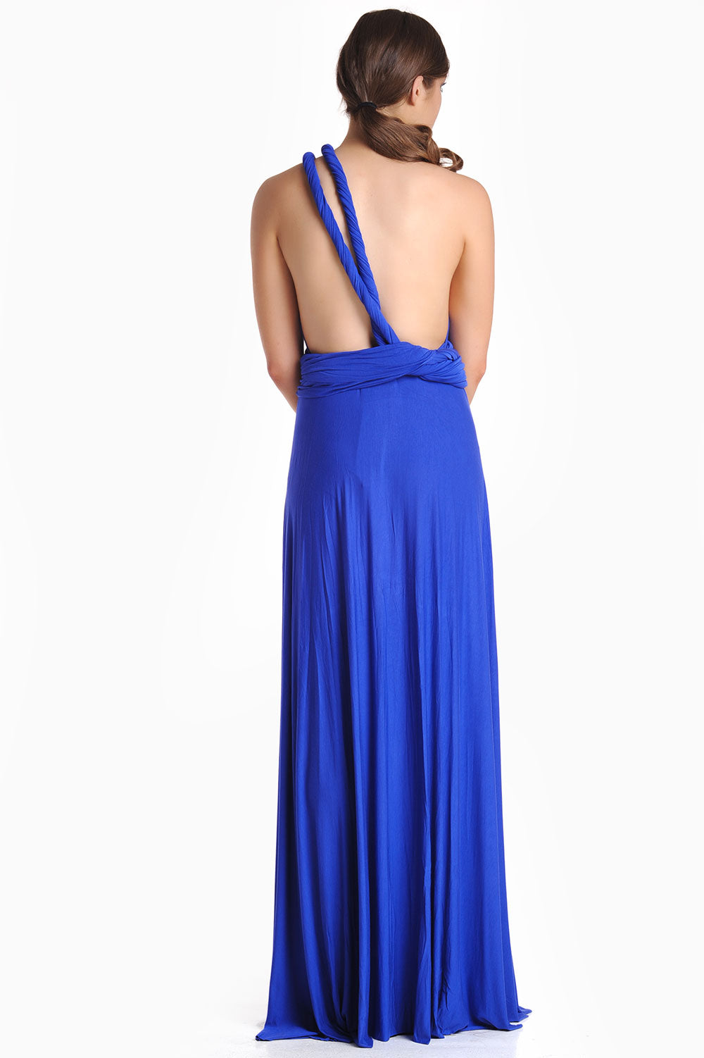 Blair Multi Way Maxi Dress in Blue