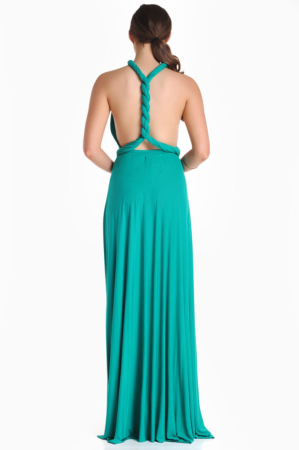 Blair Multi Way Maxi Dress in Emerald