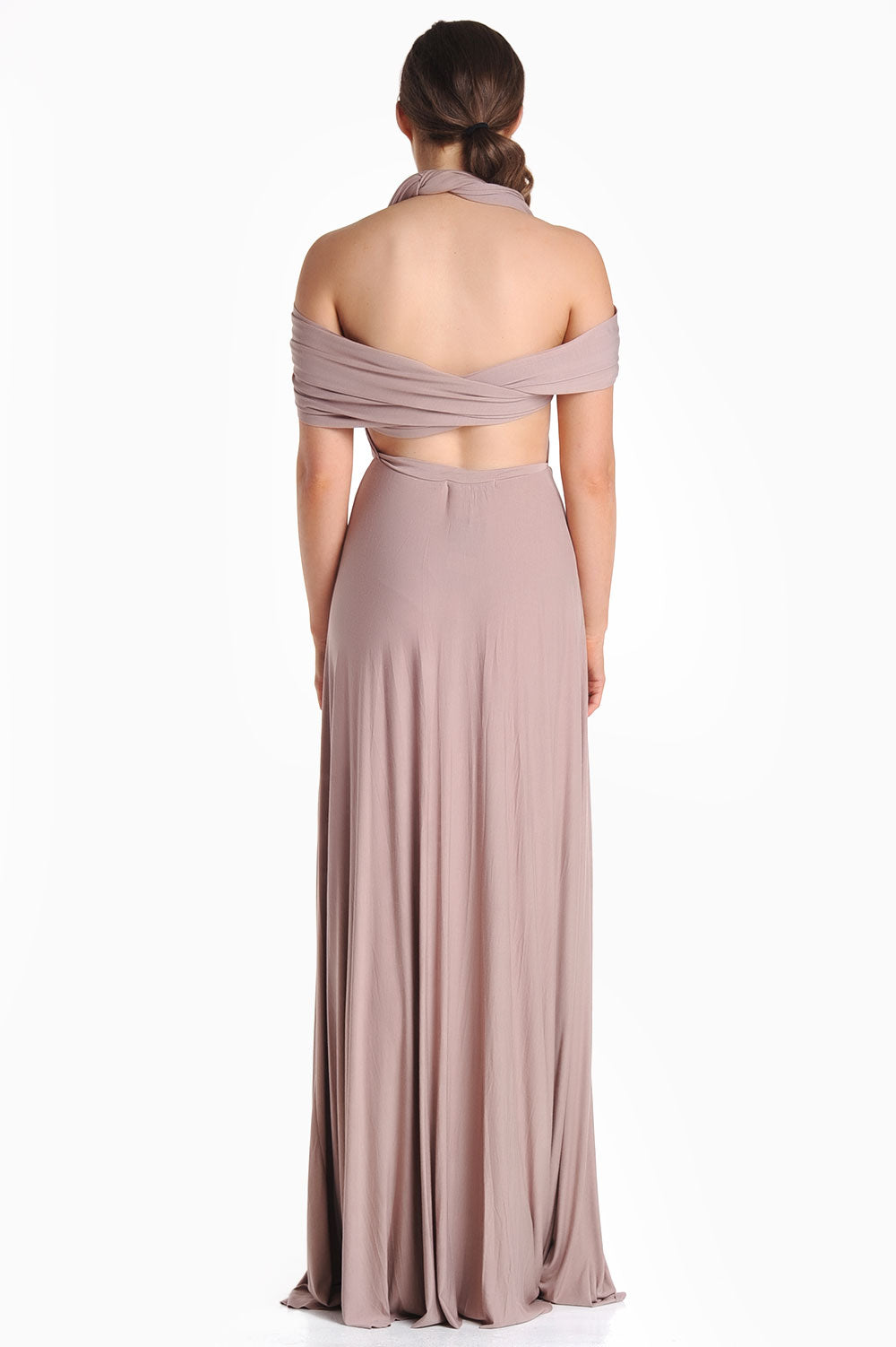 Blair Multi Way Maxi Dress in Mocha