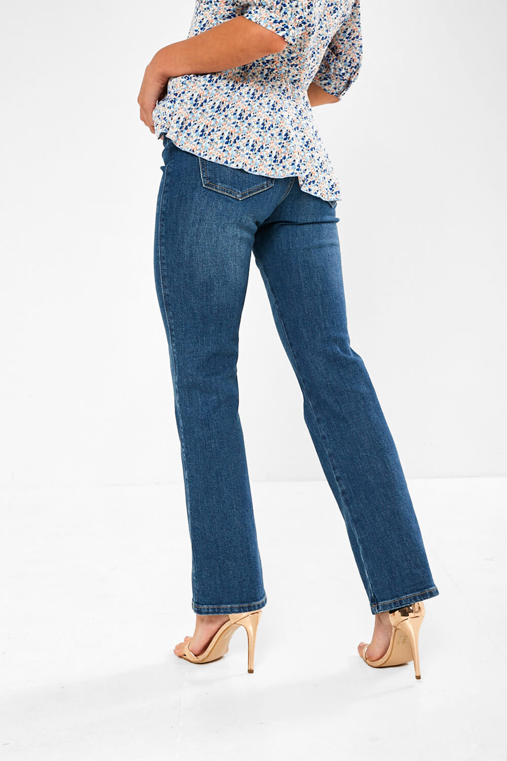 Saga Flared Leg Denim Jeans