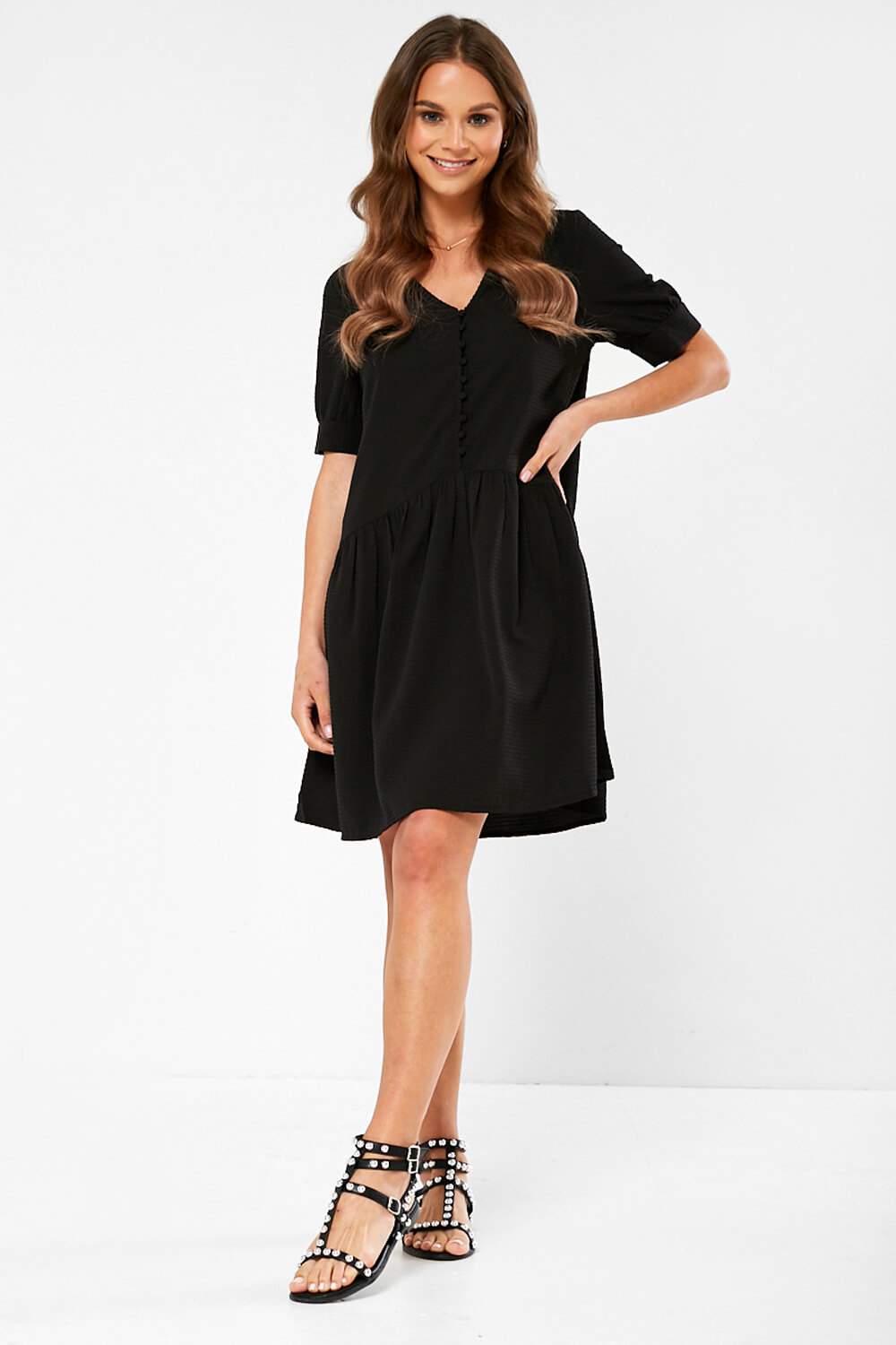 Geneva Dress in Black