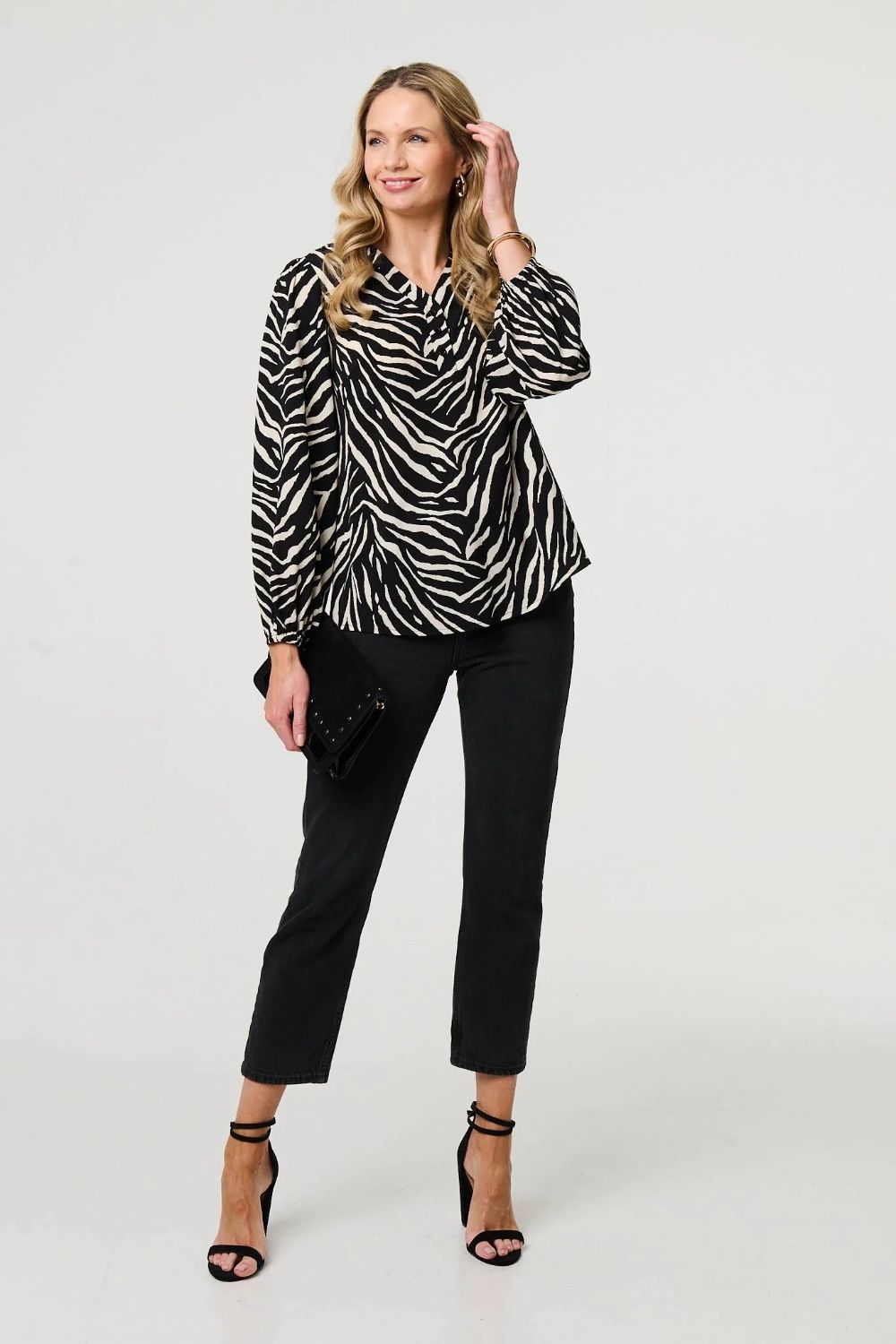 Gloria Zebra Print