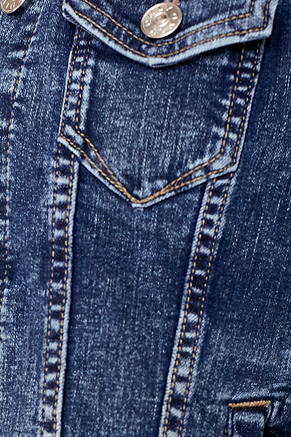 Tia Denim Jacket in Medium Blue