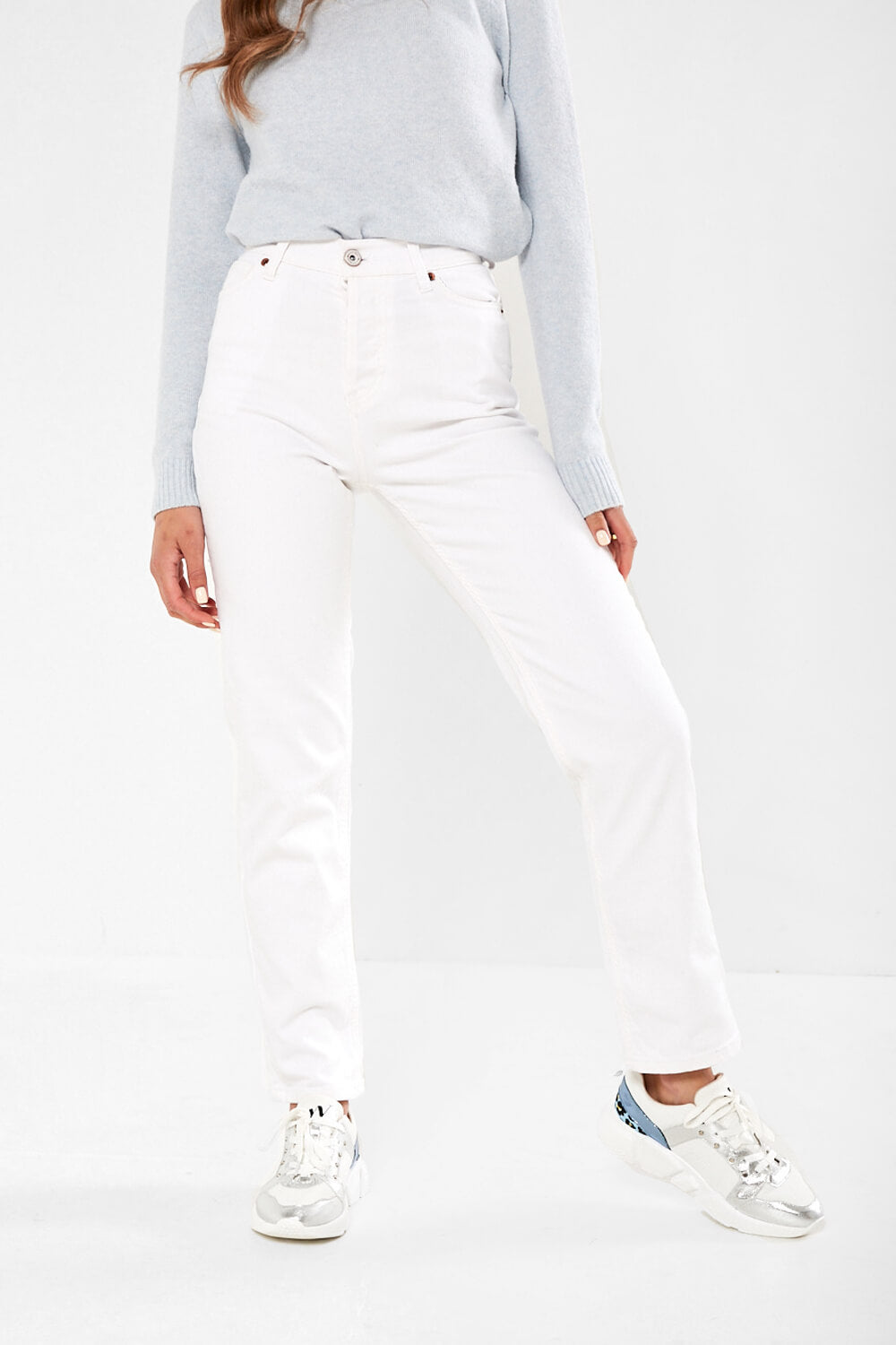 Tokyo Straight Leg Jeans in White