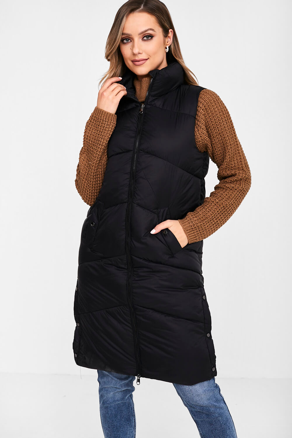 Uppsala Padded Gilet in Black