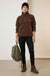 The Nexus Sherpa Fleece Pullover in Chocolate