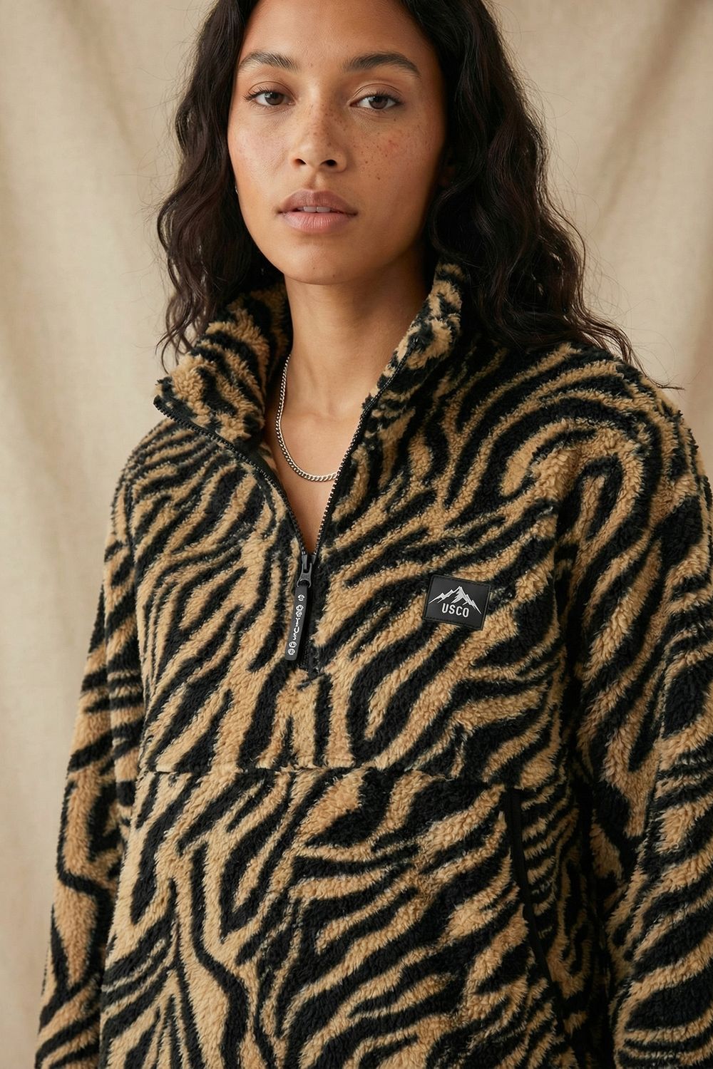 The Nexus Sherpa Fleece in Tiger