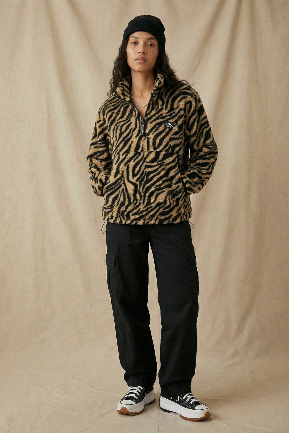 The Nexus Sherpa Fleece in Tiger