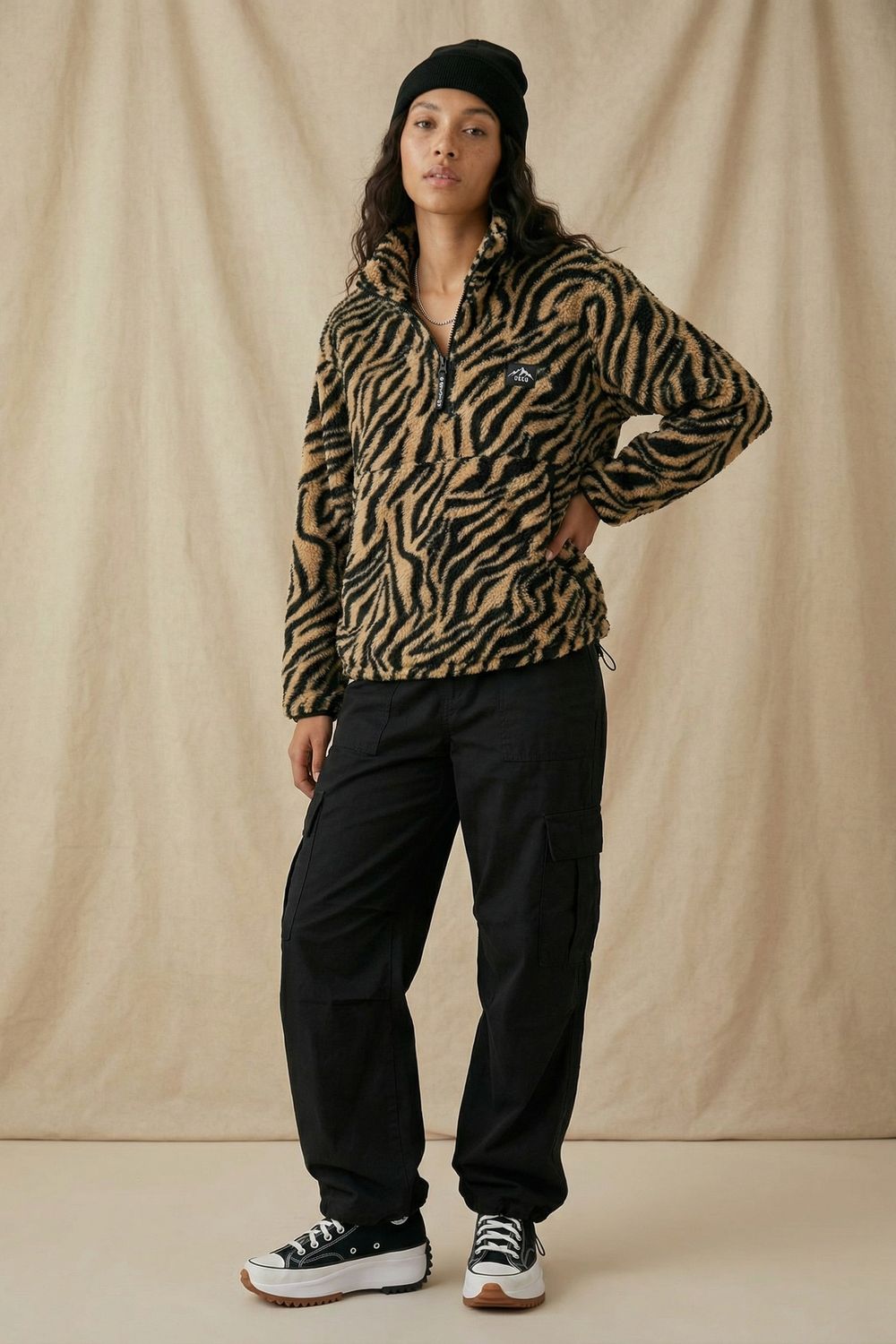 The Nexus Sherpa Fleece in Tiger