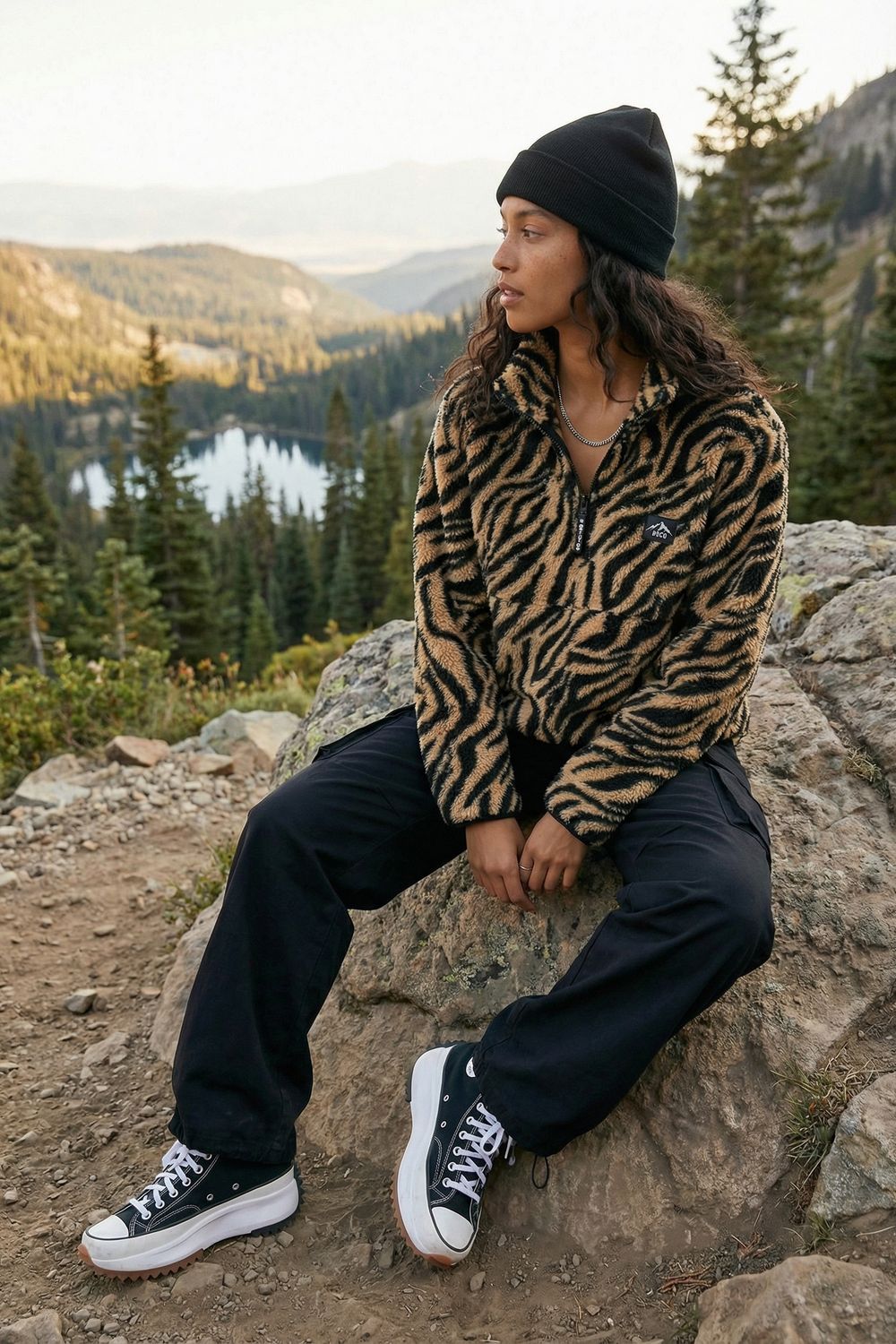 The Nexus Sherpa Fleece in Tiger