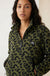 The Nexus Fleece in Green Leopard