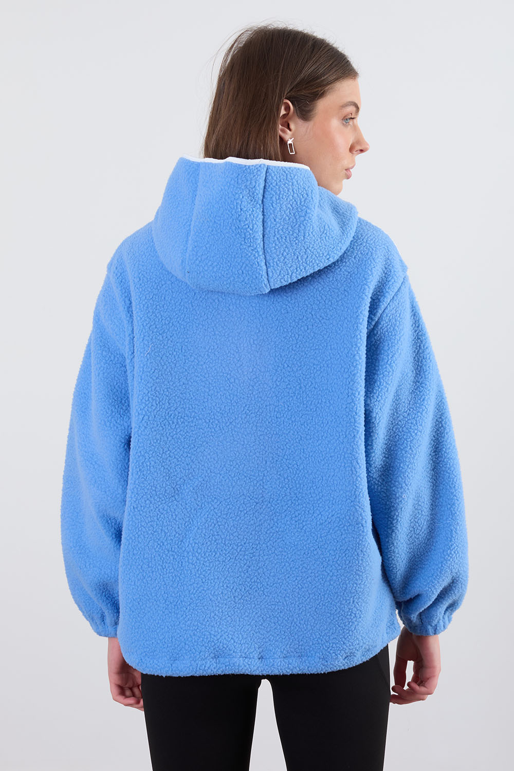 The Echo Fleece in Cornflour Blue