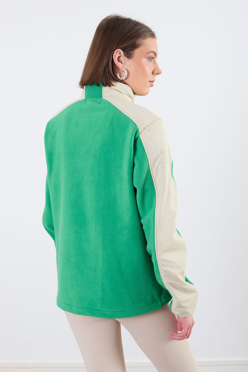 The Echo Fleece in Green