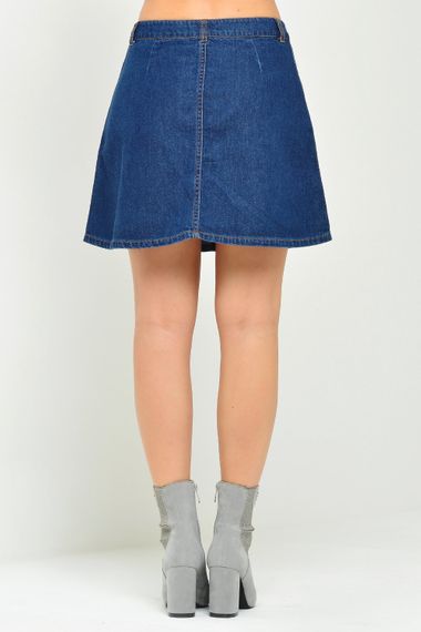 Denim Grace NW Shourt Skirt | Vero iCLOTHING Moda - iCLOTHING Wide