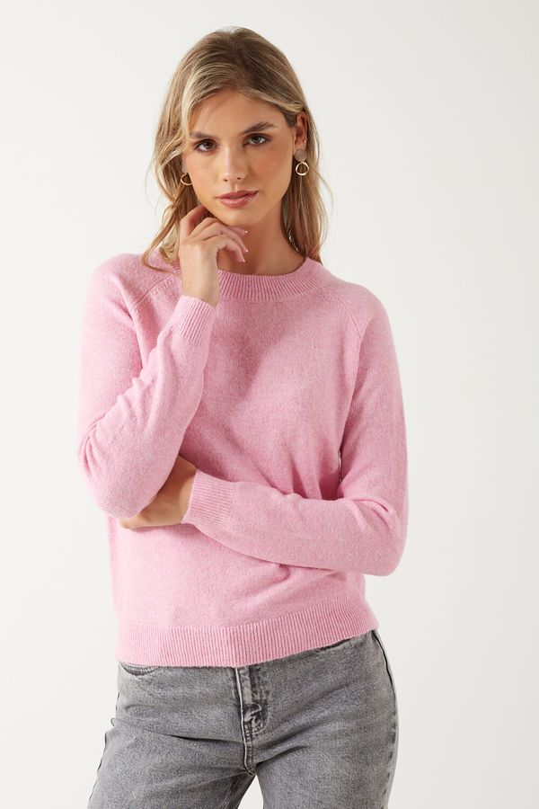 Only Rica Soft Knit Jumper in Prism Pink