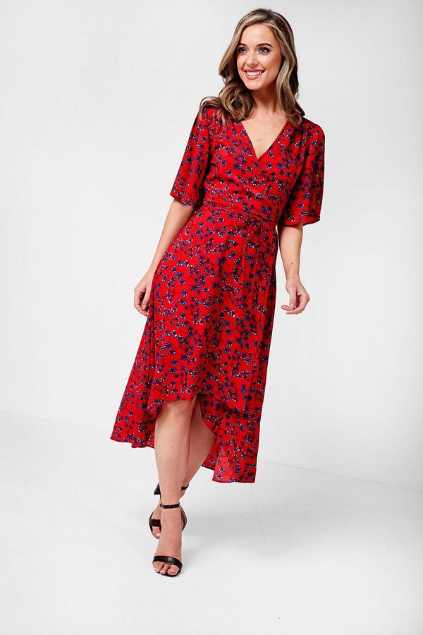 Marc Angelo Ditsy Floral Wrap Dress in ...