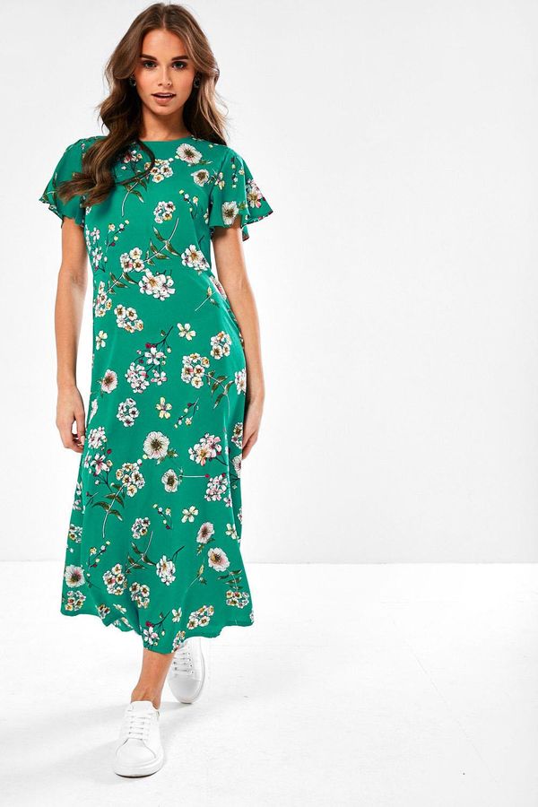 Pixie Daisy Zara Floral Midi Dress in ...