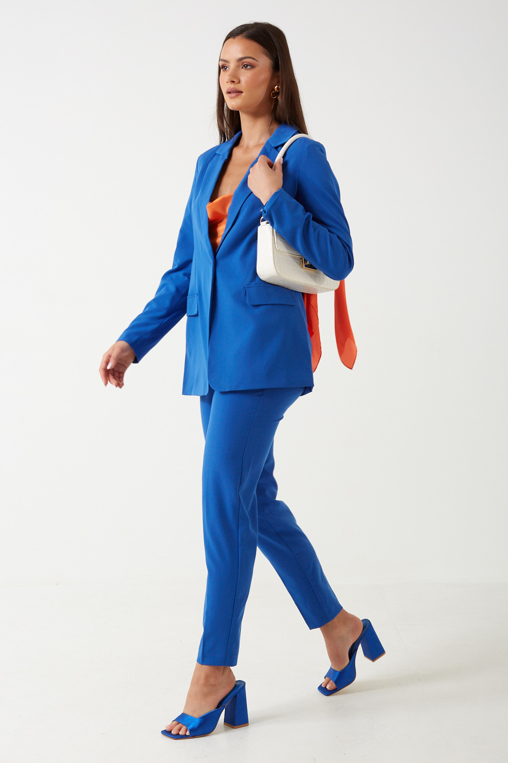 Zelda Blazer in Beaucoup Blue