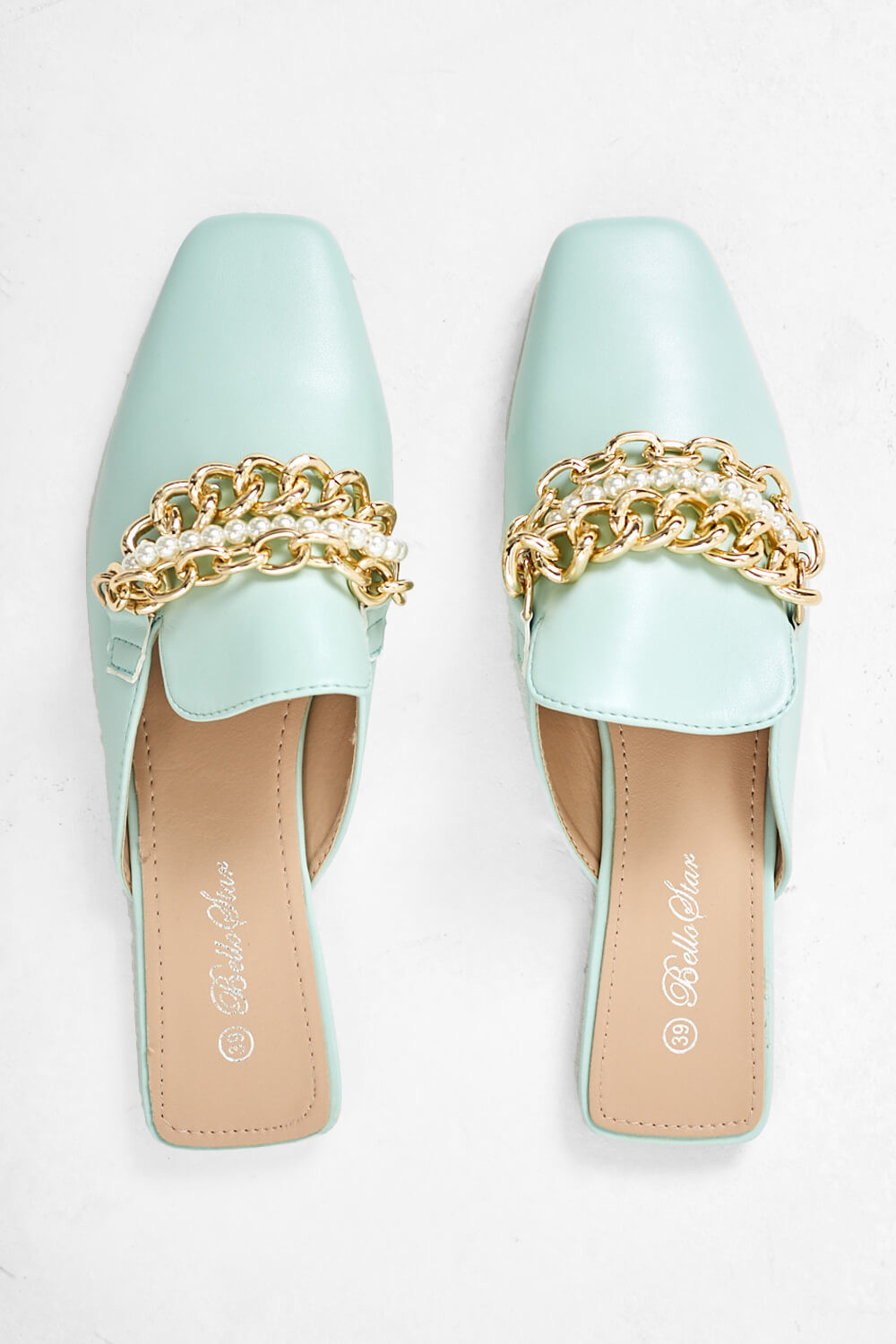 https://www.iclothing.com/media/catalog/product/c/h/chain_and_pearl_mule_loafers_in_mint_green-2.jpg
